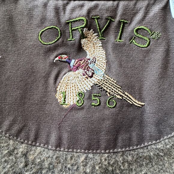 Vintage ORVIS Men's Fleece Sportsman's Vest - Picture 5 of 7